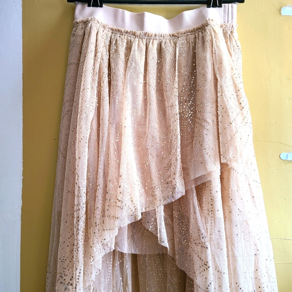 Free People tulle skirt Starbust Moonrising